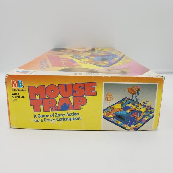 1986 Mouse Trap Game by Milton Bradley VGC, **100% COMPLETE** - Picture 9 of 12